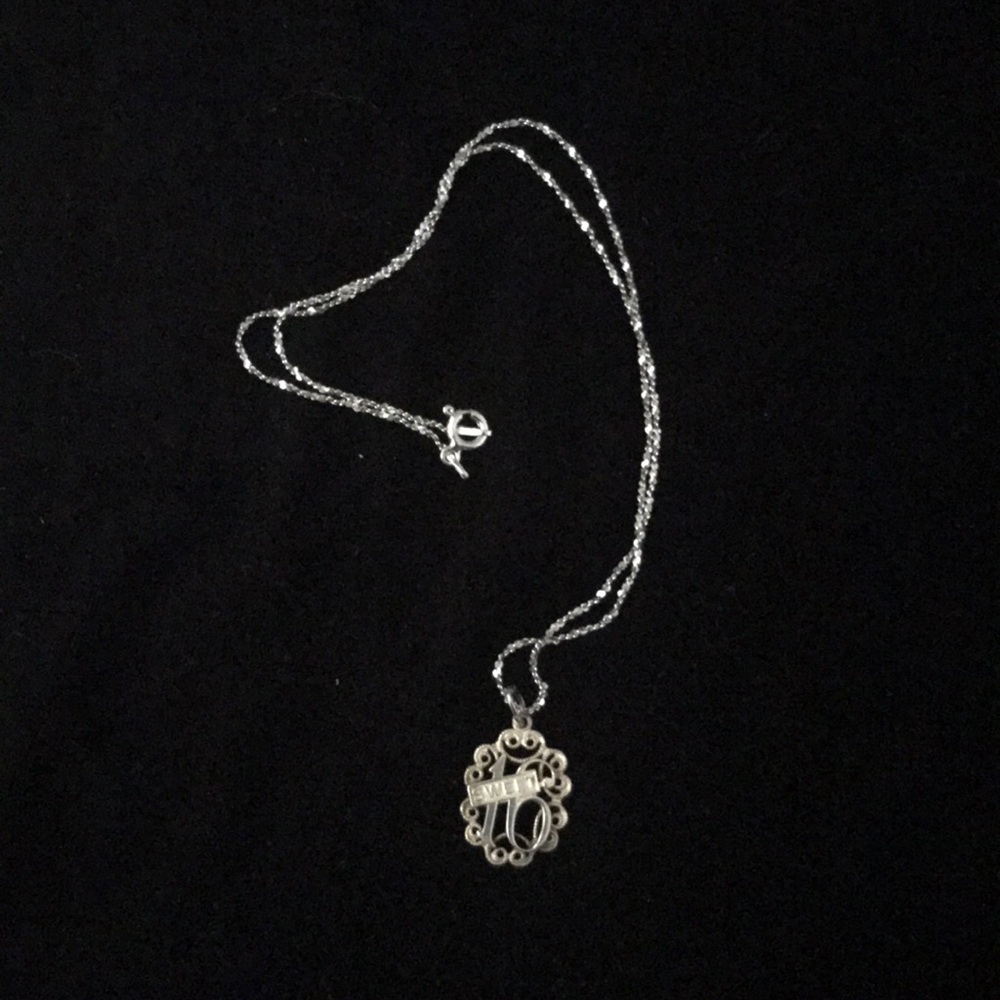 Vintage Beau Sweet 16 Charm with Necklace.